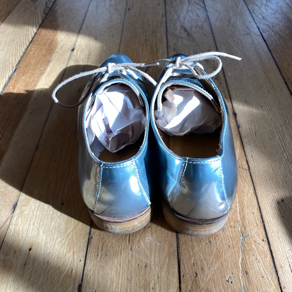 Everlane Silver Flats - Picture 3 of 8